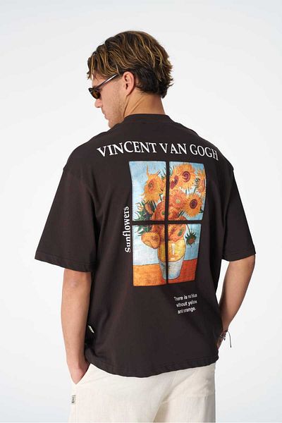 Saw Vincent Van Gogh Men's Oversize Tshirt 4771