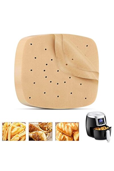 Generic 100 PCS Air Fryer Parchment Paper - 8.5 inch Unbleached Square Air Fr...