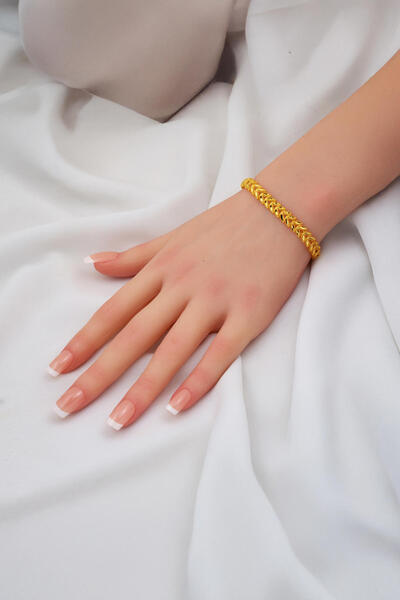 Bilezikci Başak Tasarım Taşsız Altın Düğün Seti