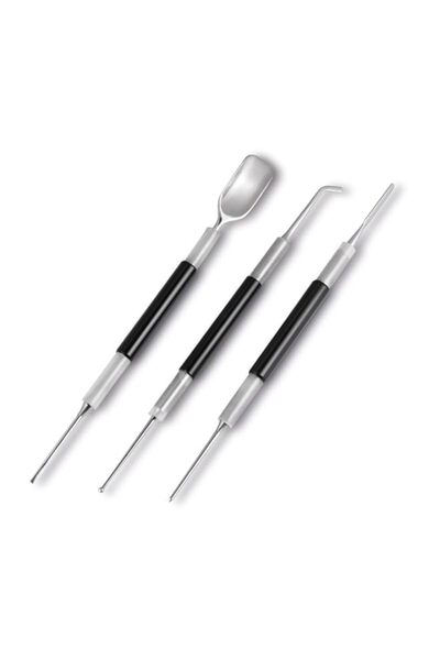 Generic مجموعة فن اللاتيه (3 أدوات) لفن اللاتيه والكابتشينو والإسبريسو، أدوات...