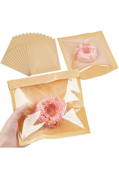 Generic أكياس خبز SYOSI القابلة للغلق بالحرارة، للبسكويت والمعجنات، 7.1 × 7.5...