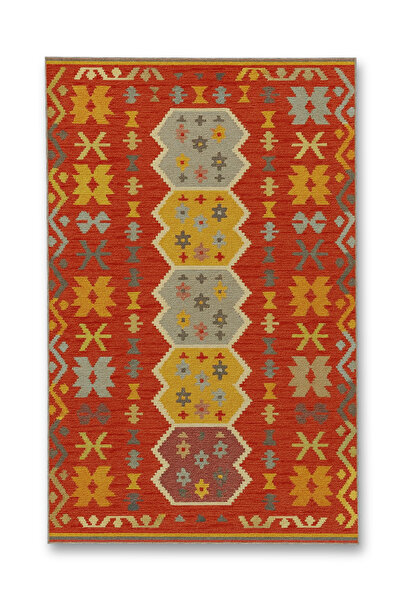 Rugs Modern Halı MOSSO Παραδοσιακά Μοτίβα Λεπτομερές Σχέδιο Υφαντή Βάση Vinta...