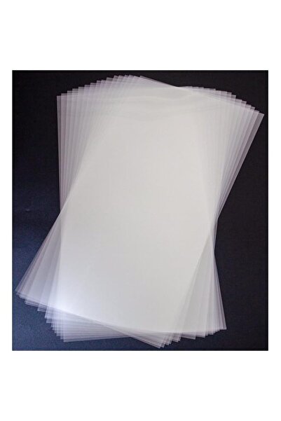 Generic نيجلكس، 16 قطعة من أوراق استنسل مايلر فارغة 6 مل، صفائح بلاستيكية شفا...