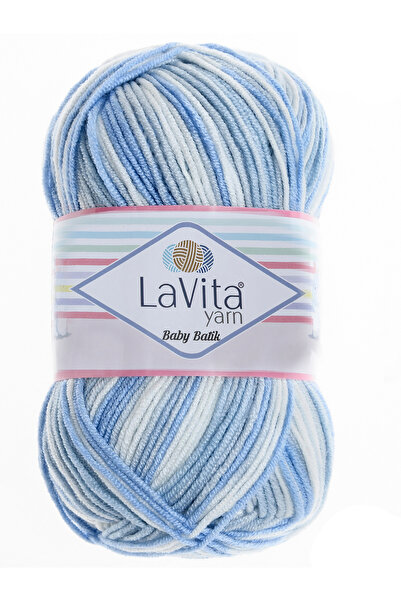 LaVita Yarn خيط تريكو يدوي متعدد الألوان من بيبي باتيك 100% أكريليك 100 جرام ...