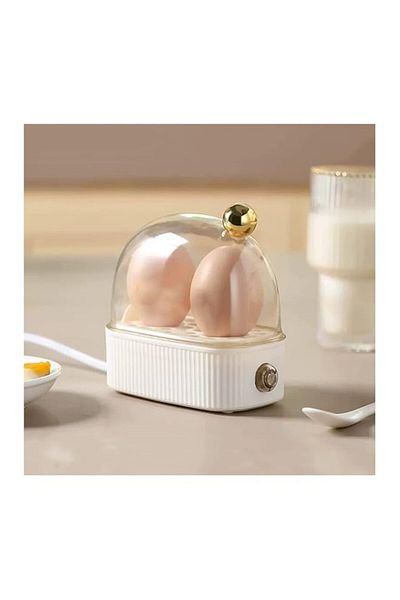Generic KIZQYN Egg Cooker Small Egg Cooker Multi Function Egg Steamer Dormitory Household Egg Boiler One Pe