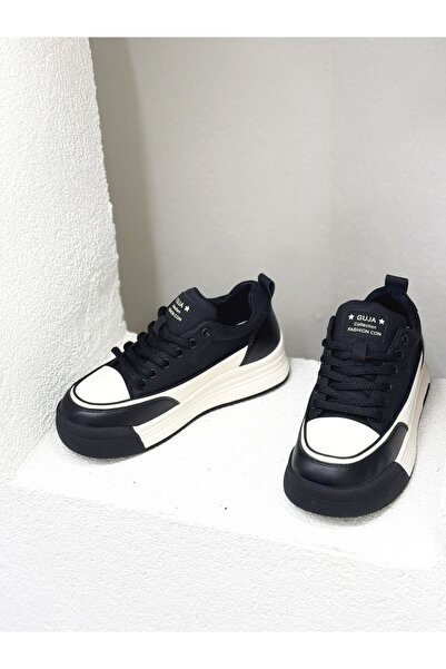 Guja 26K301 KALIN TABAN HAKİKİ DERİ SNEAKER SPOR AYAKKABI