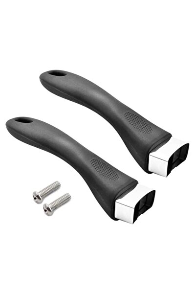 Generic مقبض وعاء باكليت KOWVOWZ مقاوم للحروق بمقبض طويل بديل مع برغي لصلصة ا...