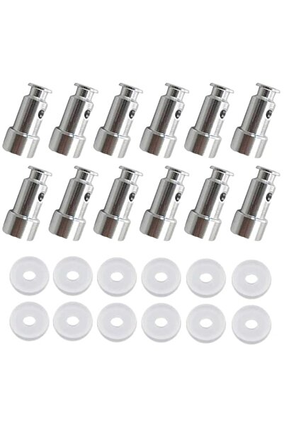 Generic Pressure Cooker Replacement Steam Valve Set, 12 Floaters and 12 Seale...