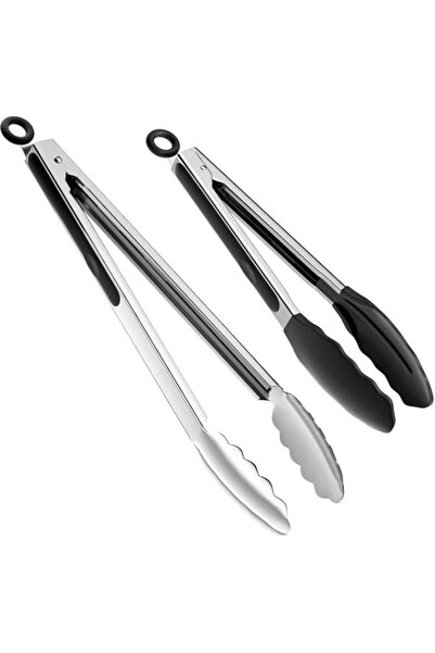 Generic مجموعة من 2 ملقط طهي من ChefAide، مقاومة للحرارة العالية حتى 600 درجة...