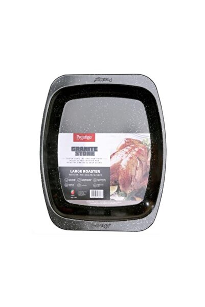 Generic Prestige Granite Stone Medium Oven Roster | Premium Non-Stick Interio...