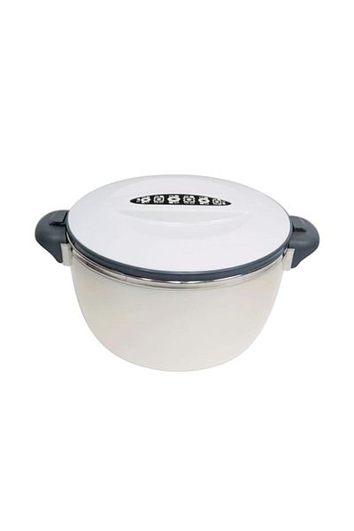 Generic Orchid Ricco Hot Pot Pearl, Warmer Pot with Twist-Lock Lid, Insulated Food Warmer for Parties, Stai