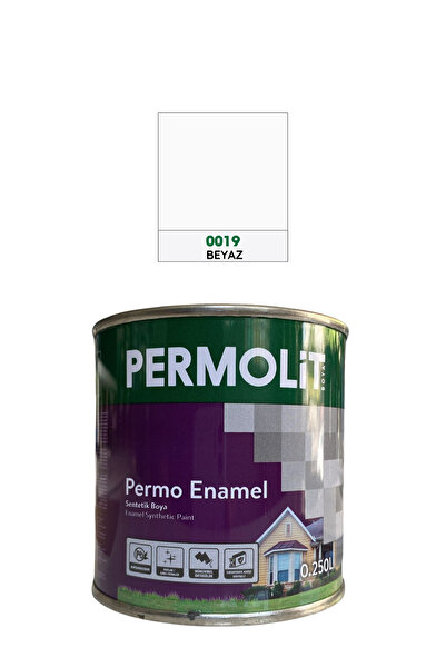 Permolit Permo Enamel Sentetik Yağlı Boya 0,250L | Ahşap, Demir, Metal Boyası...