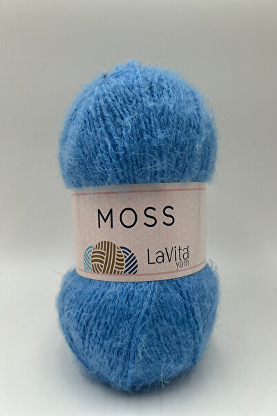 LaVita Yarn Fir de tricotat manual Moss Fuzzy 45% Poliamidă 55% Acrilic Premi...