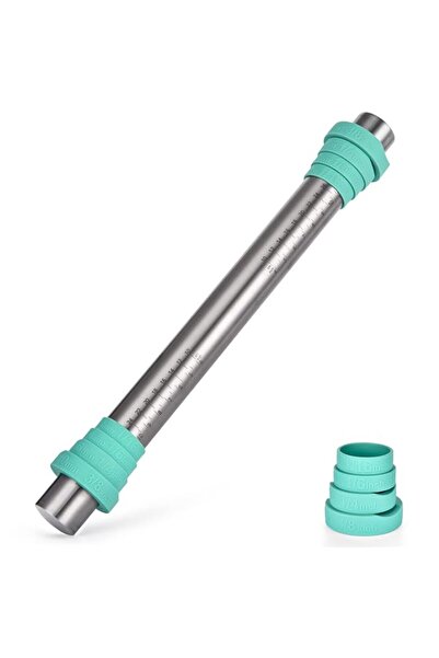 Generic دبابيس عجن من الفولاذ المقاوم للصدأ من U-Taste مع حلقات سيليكون قابلة...