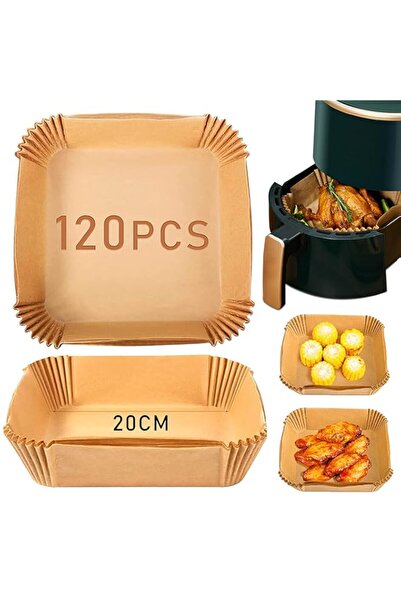 Generic 50Pcs Air Fryer Disposable Paper Liner, Air Fryer Liners Square, Baki...