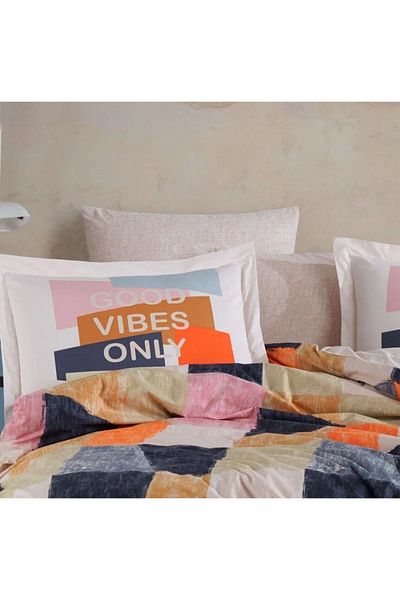 RBY Hobby Double Poplin Duvet Cover Bermuda Orange