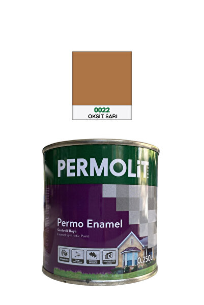Permolit Permo Enamel Sentetik Yağlı Boya 0,250l | Ahşap, Demir, Metal Boyası...