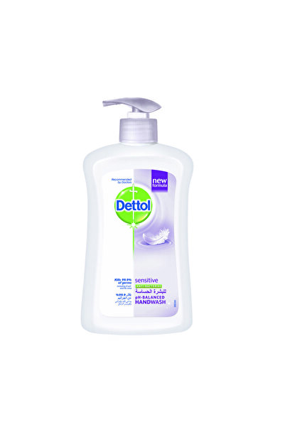 Dettol غسول اليدين المضاد للبكتيريا للبشرة الحساسة، 200 مل
