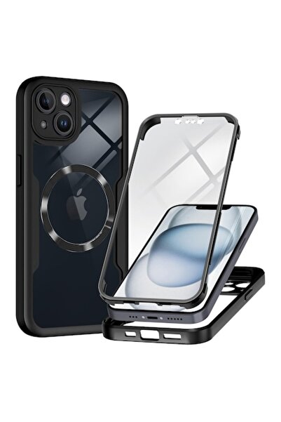 e-Eunoia Art Husă de protecție pentru iPhone 14 + folie de protecție pentru e...