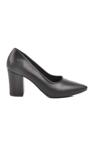 Pierre Cardin Γυναικεία βραδινά παπούτσια φόρεμα με μαύρο τακούνι PC-54733 Z