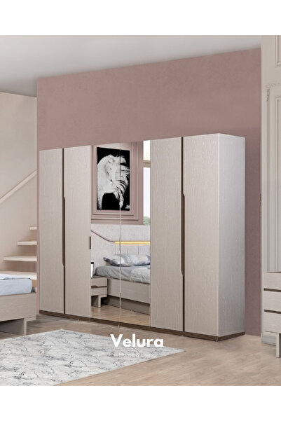 Velura Home & Living Mira 6 Kapaklı Gardırop