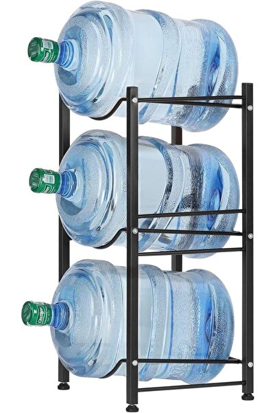 SKY TOUCH حامل أباريق الماء SKY-TOUCH ثلاثي الطبقات، حامل زجاجات الماء سعة 5 جالون