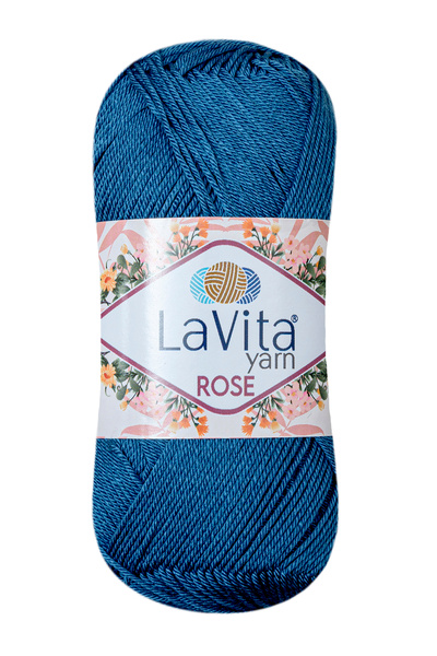 LaVita Yarn Ružičasta pređa za ručno pletenje 100% A Akril 100gr (5213 INDIGO)