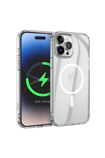 e-Eunoia Art Калъф MagSafe за Apple iPhone 15 Pro, магнитна въздушна възглавн...