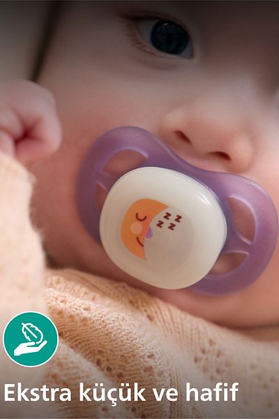 Philips Avent Ultra Start Night Pacifier, 0-2 Months