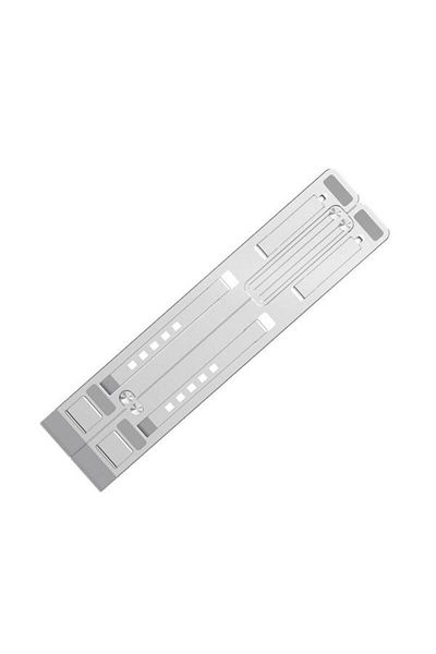SERIOUX Laptop Stand SRXNCPU6, Aluminum Material, Compatible up to 15.6", 5 Adjustable Angles (Silve