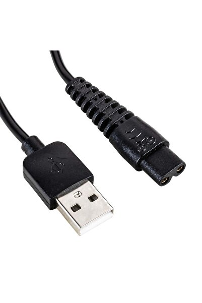 Powermaster Tıraş Makinaları İçin Usb Şarj Kablosu 1 Metre