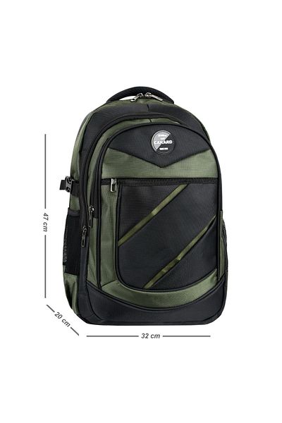 change time Geantă de școală cu mai multe compartimente pentru clasele de liceu și liceu Calitate durabilă Lățime: 32 cm Lungime: 47 cm Lățime: 20 cm