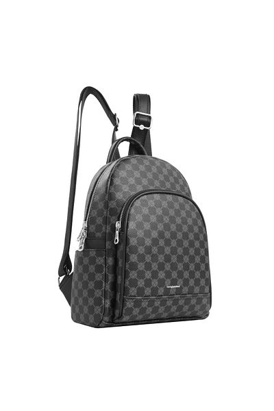 CENGİZ PAKEL Rucsac pentru femei Cengiz Pakel - 7251L - Negru/Gri