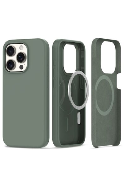 Tech-Protect Husa MagSafe pentru Apple iPhone 15 Pro Max, Silicone, Grip Pro,...