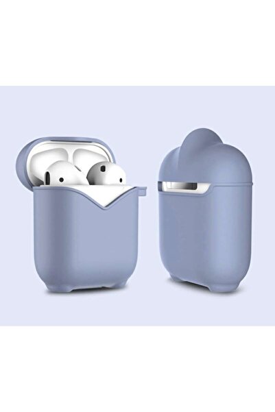 Bibilel Protective Case for Apple AirPods, Knight Model, Purple