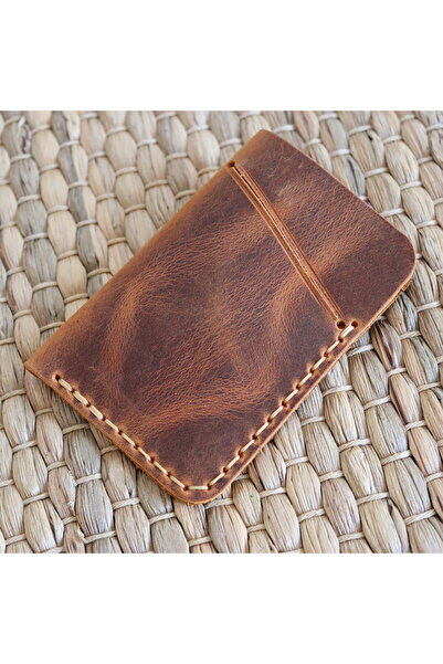 Derici Amca One Shot Genuine Leather Minimal Card Holder