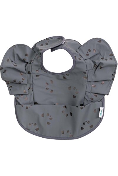 BabySnugg Baveta impermeabila BabySnugg, 6-24 luni, Grey Panda