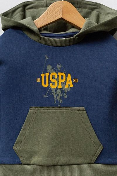 U.S. Polo Assn. Kids U.S. Polo Assn Usb2573 Baby Boy 2 Piece Set