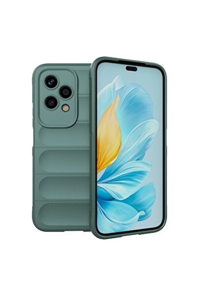 e-Eunoia Art Husă de protecție pentru Honor 200 Lite, R58, termoplastic, verd...