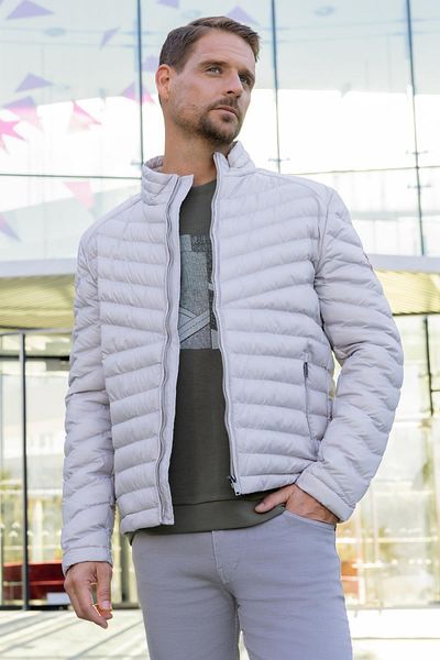 Morven Men's White Water Repellent Windproof Dynamic Fit Comfortable Cut Down Jacket