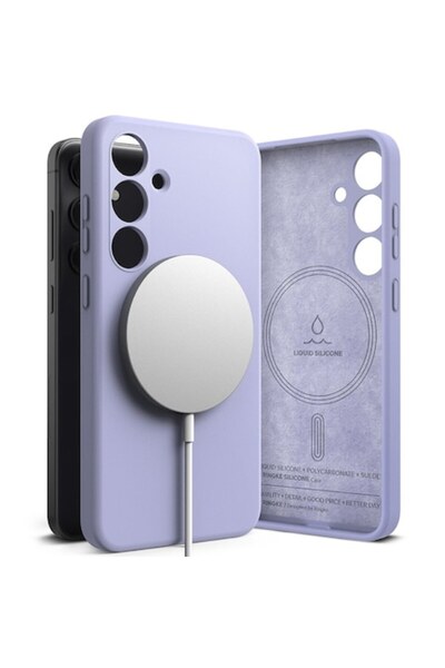 Ringke Carcasă MagSafe pentru Samsung Galaxy S24 S921, silicon magnetic, Grip...