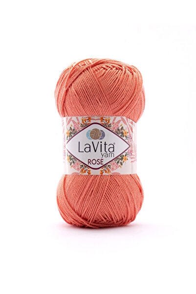LaVita Yarn Fir de tricotat manual Rose 100% acrilic 100gr (2320 AÇIK NAR)