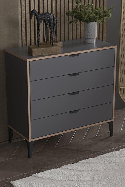 SARMOBİ Arden 4 Çekmeceli Şifonyer