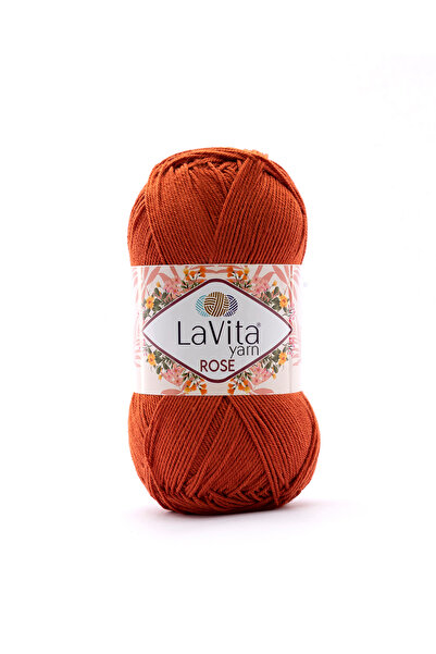 LaVita Yarn Νήμα Πλεξίματος Ρόουζ 100% Ακρυλικό 100γρ (2321 ΠΟΡΤΟΚΑΛΙ)