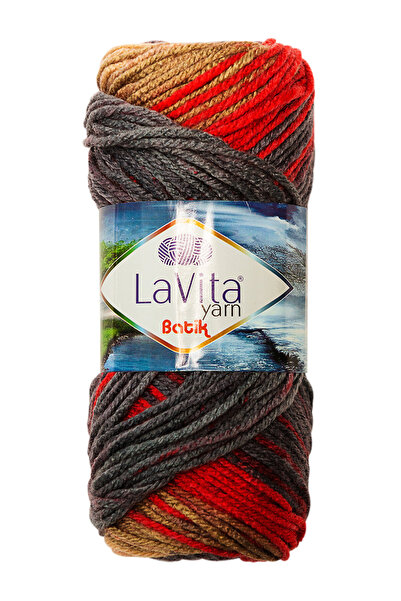 LaVita Yarn Batik El Örgü İpi %100 Akrilik 100gr (DG06 GÜNEBAKAN)