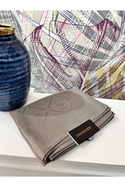 Imannoor I Desen Baklava Ramy Jakar Şal Renk antrasit