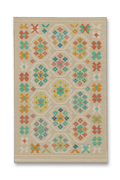 Rugs Modern Halı سجادة موسو ذات النقوش التقليدية وتفاصيل منسوجة وقاعدة منسوجة...