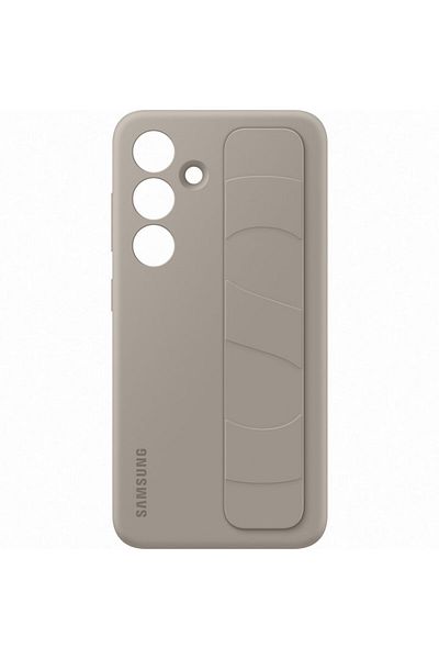 Samsung Husa pentru Galaxy S24 S921, Standing Grip, Grip Pro, Maro