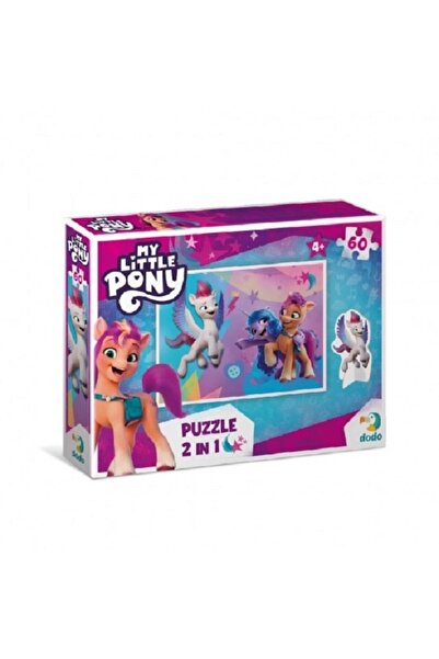 Dodo Puzzle My Little Pony 60 Pieces with Zipp Figurine,