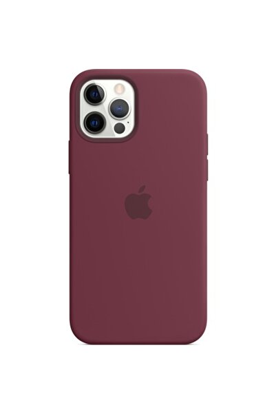 e-Eunoia Art Husă MagSafe pentru Apple iPhone 12 Pro Max, Maroon, Elite Armor...